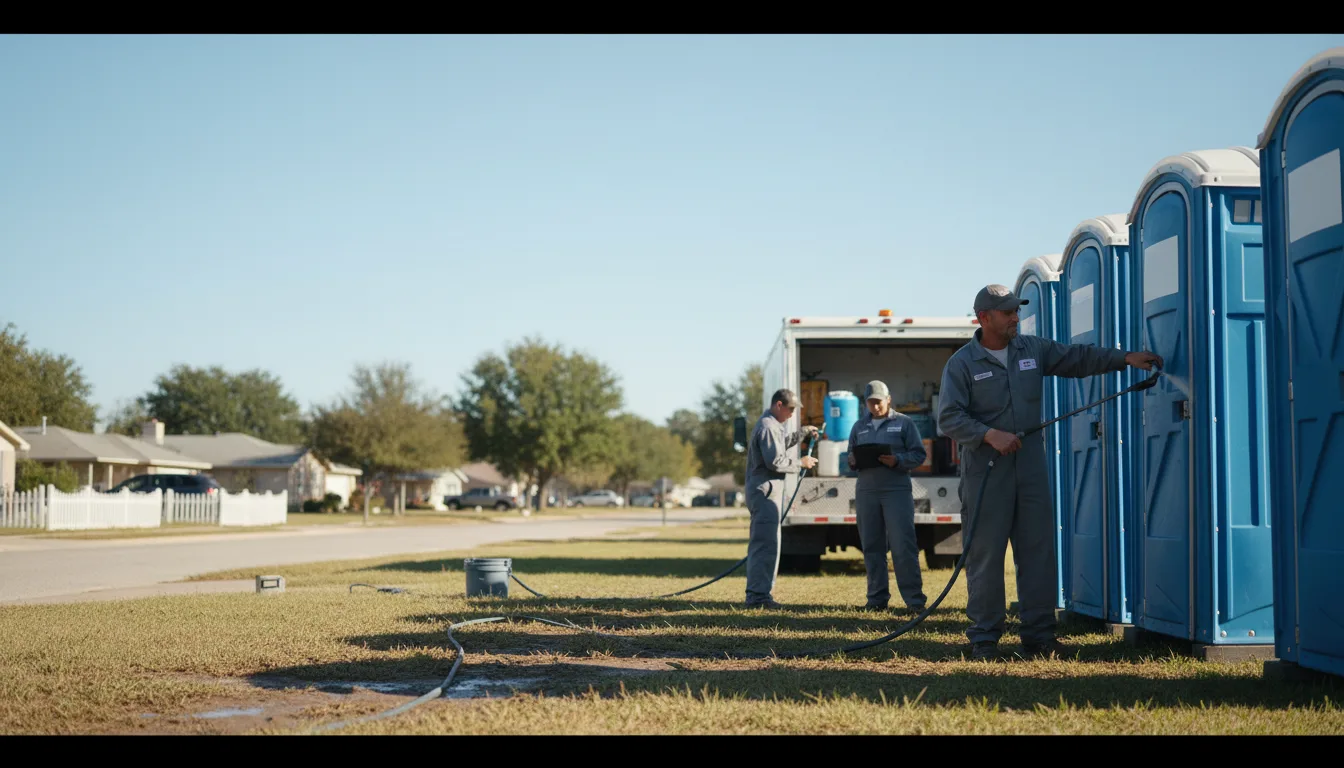 Long-Term Portable Toilet Rental in Lake View, SC near me